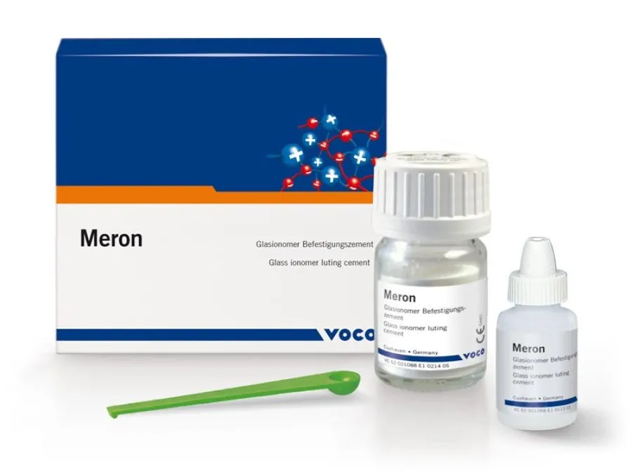 VOCO Meron Cam Ionomer Yapıştırma Simanı Toz + Likit